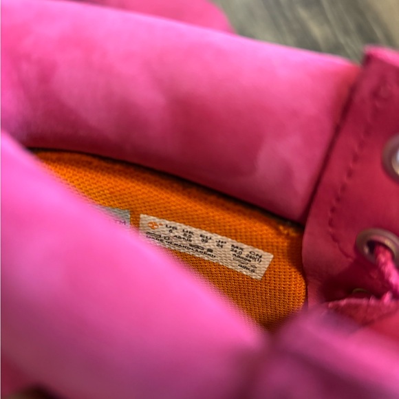 Pink Rare 50th Anniversary Timberland Boots - Picture 3 of 6